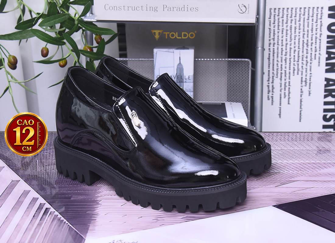 Giày cao 12cm siêu nhẹ da thật 2